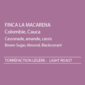 Finca La Macarena - torréfaction légère